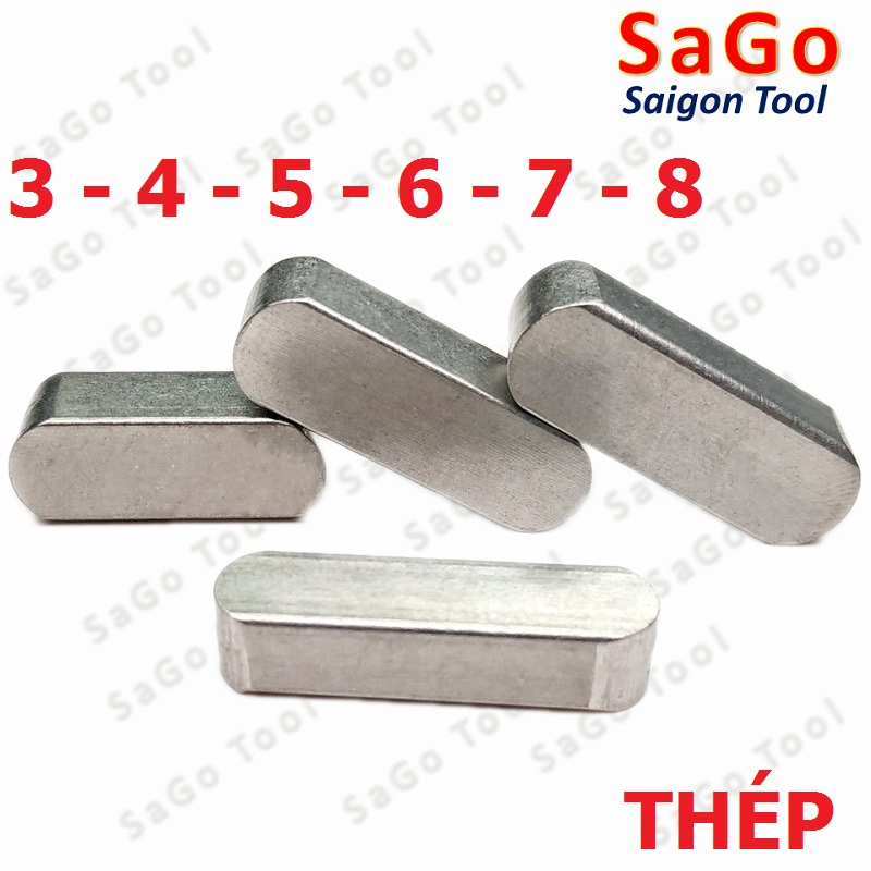 Chốt lavet, then bằng size 3x3 4x4 5x5 6x6 8x7 10x8
