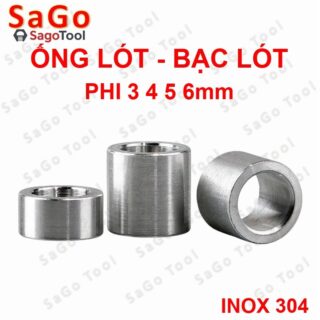 Ống đệm inox, ống lót trục nhiều kích cỡ - Bạc lót chêm phi 3mm-10mm