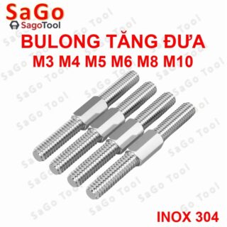 Bulong 2 đầu ren ngược chiều M3 M4 M5 M6 M8 M10 - Guzong tăng đưa