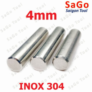 Chốt định vị Inox 304 size 4mm đủ chiều dài