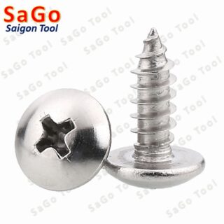 Vít răng thưa inox 304 Vít bắn gỗ đầu dù size M3 M4 M5